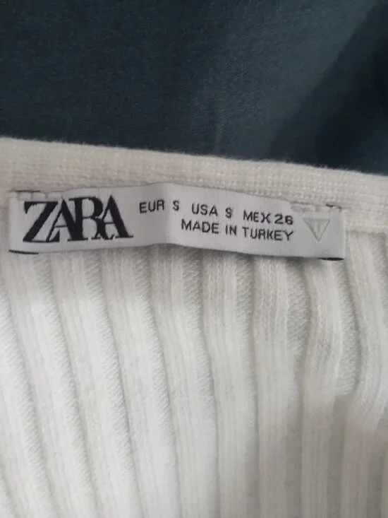 ZARA Ribbed Spring/Summer Bodycon Dress / $21 / NEW - Picture 5 of 7